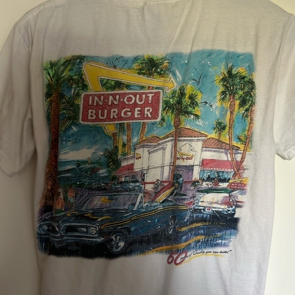 Hanes Tops - Hanes In-And-Out Burger T-shirt